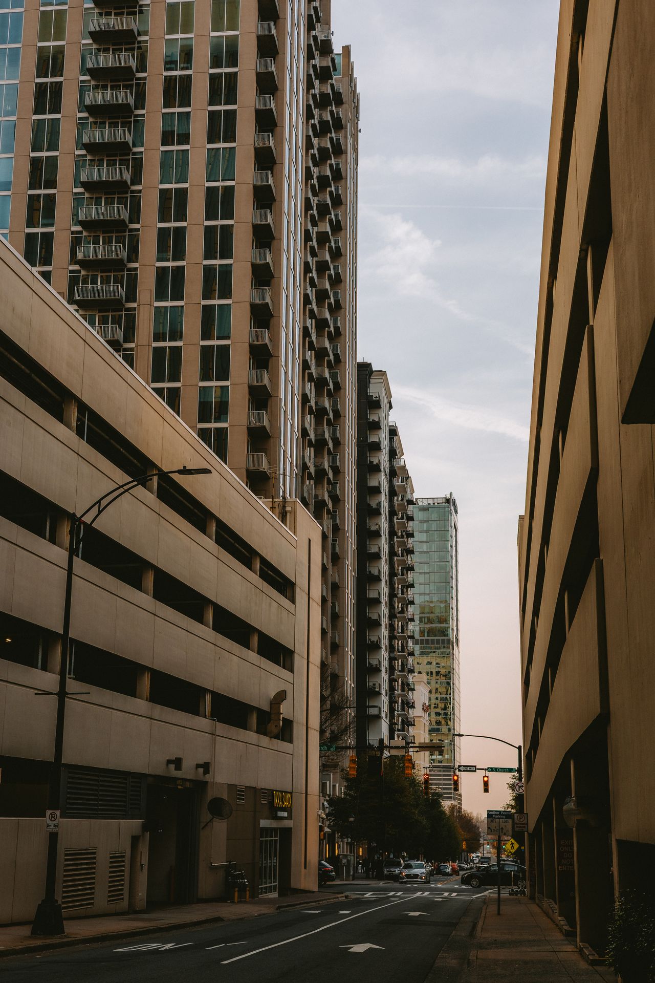 Uptown Charlotte streetscape