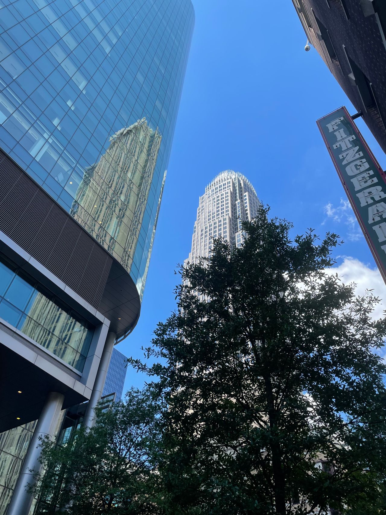 Commercial towers in Uptown Charlotte